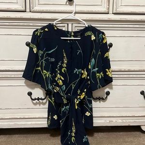 Floral Ann Taylor blouse